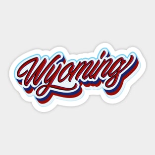 Wyoming Sticker